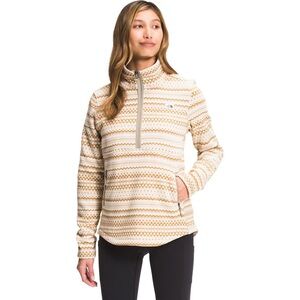 The North Face Printed Crescent 1/4 Zip Pullover Fleece Women’s Size XS